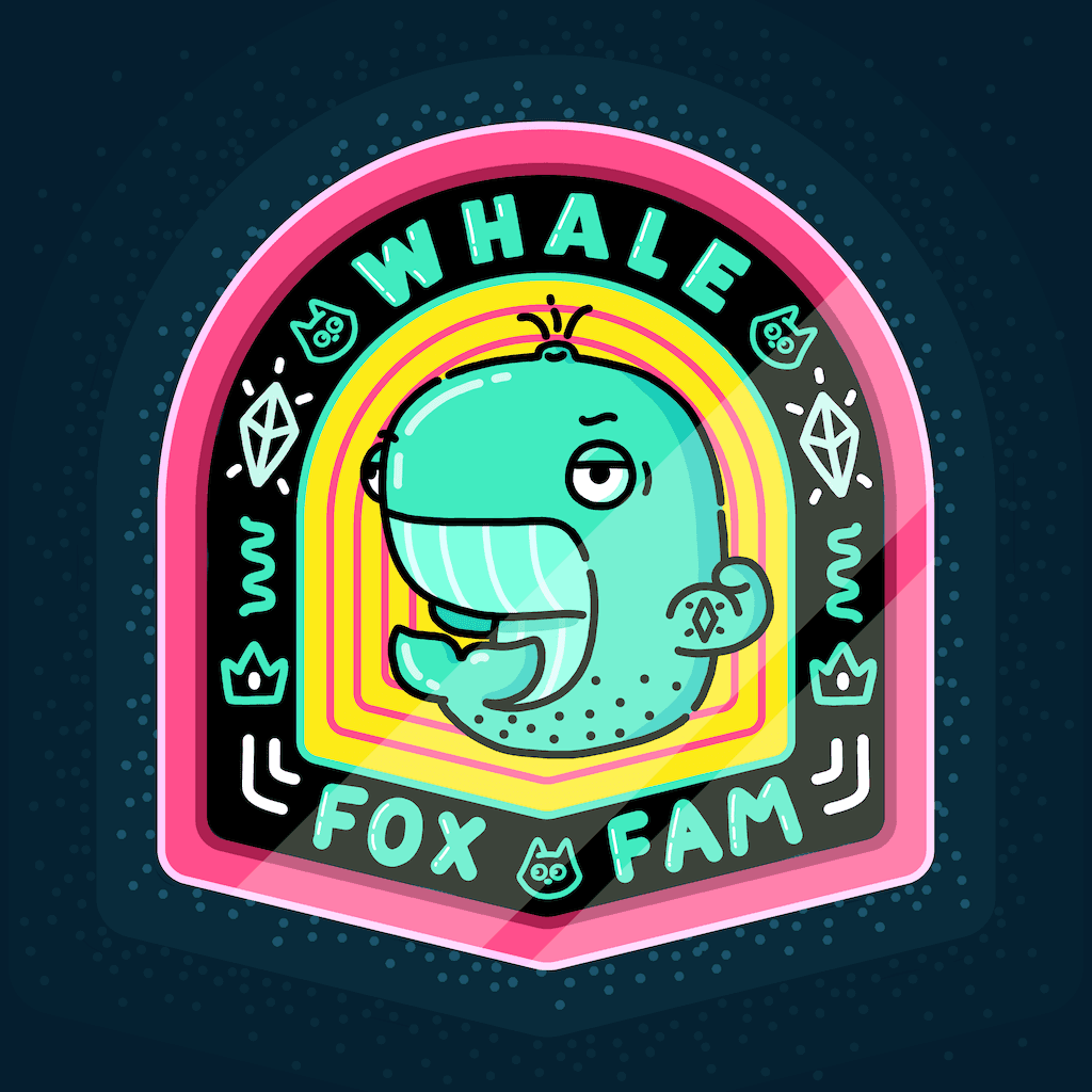 Whale Badge